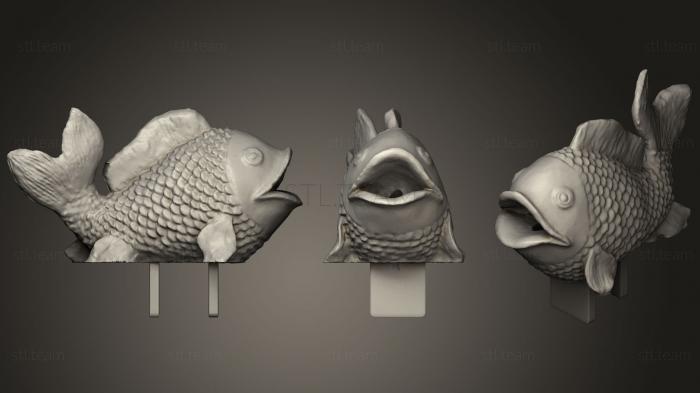 Статуэтки животных Рыбный фонтан